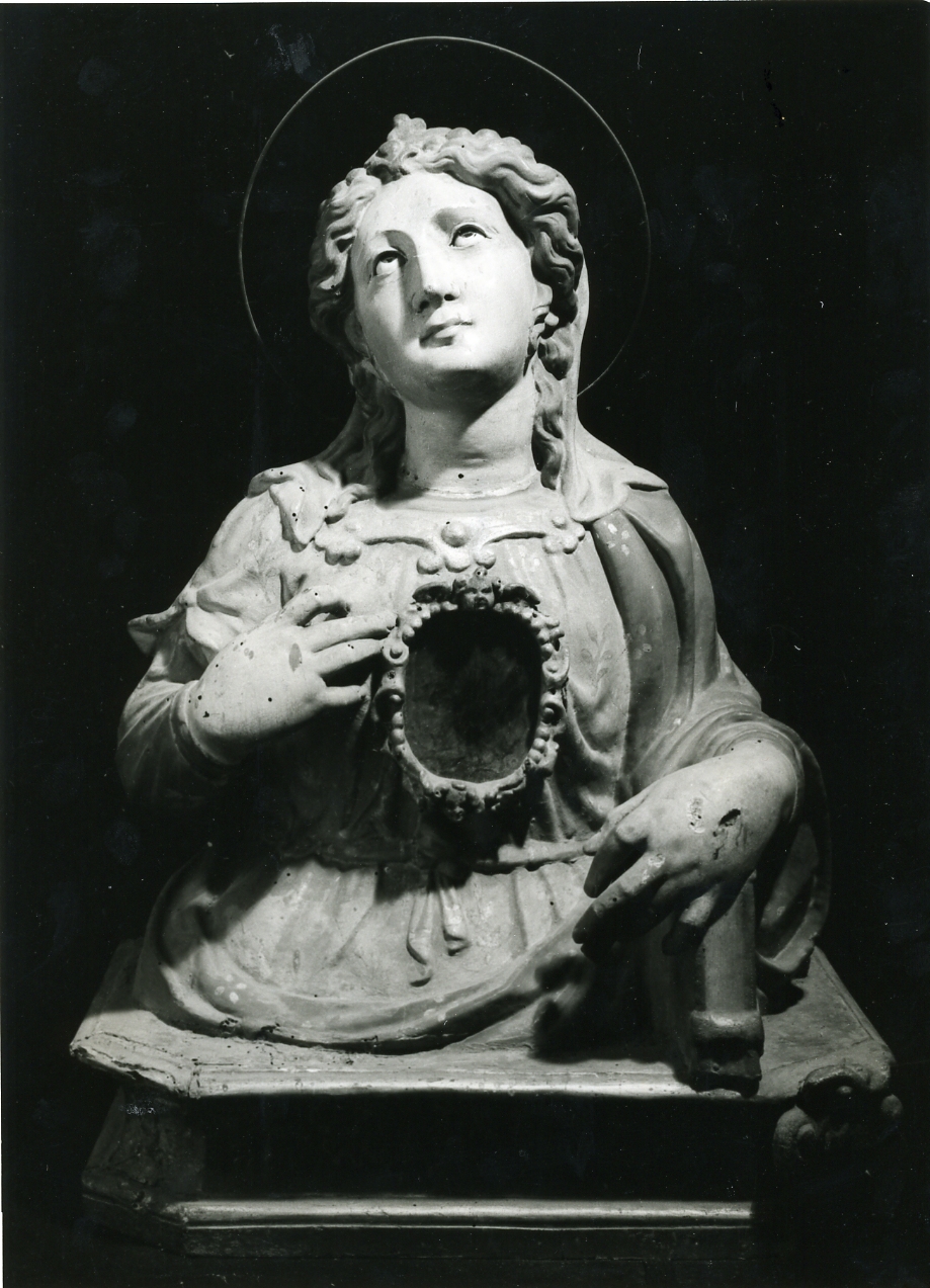 Sant'Orsola (reliquiario - a busto) - bottega napoletana (seconda metà sec. XVI)