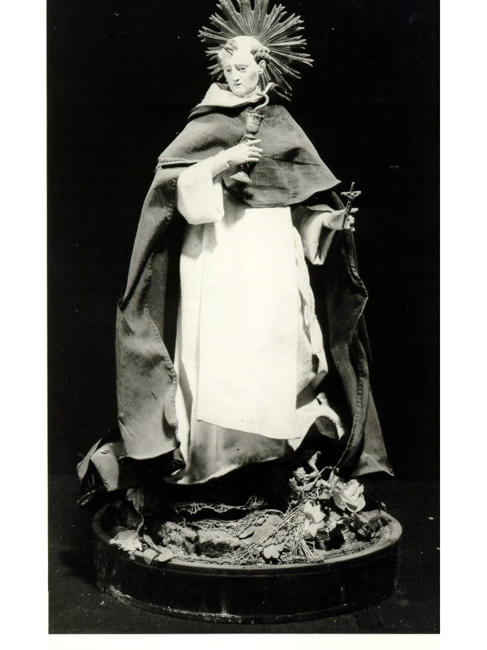 San Ludovico Beltrando (statuetta devozionale) - bottega napoletana (seconda metà sec. XIX)