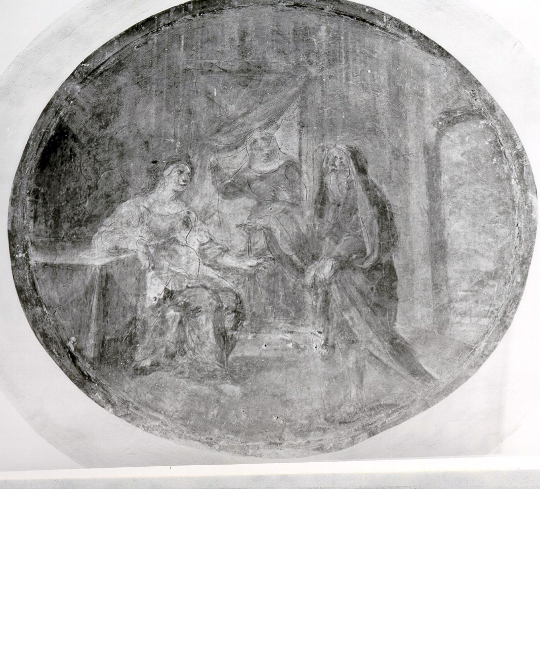 episodio della vita di San Tommaso d'Aquino (dipinto, elemento d'insieme) - ambito napoletano (seconda metà sec. XVI)