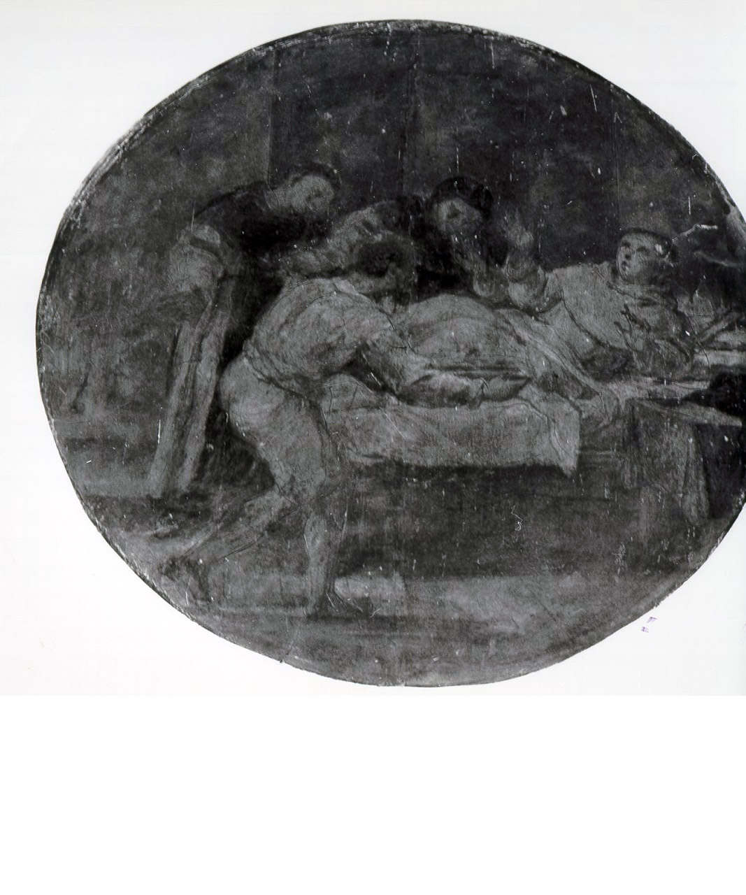 episodio della vita di San Tommaso d'Aquino (dipinto) - ambito napoletano (seconda metà sec. XVI)