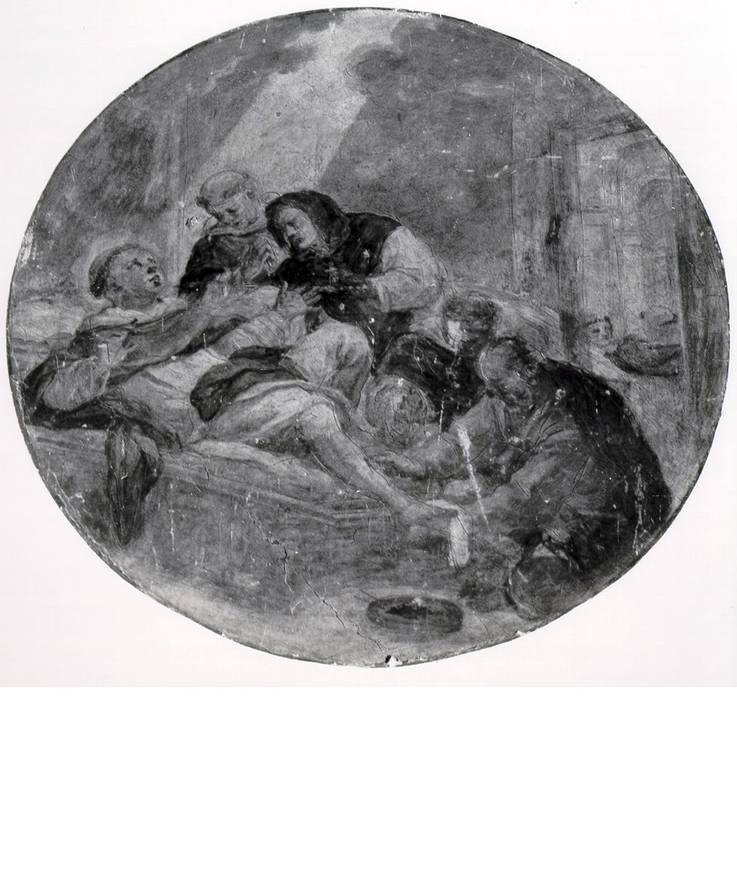 episodio della vita di San Tommaso d'Aquino (dipinto) - ambito napoletano (seconda metà sec. XVI)