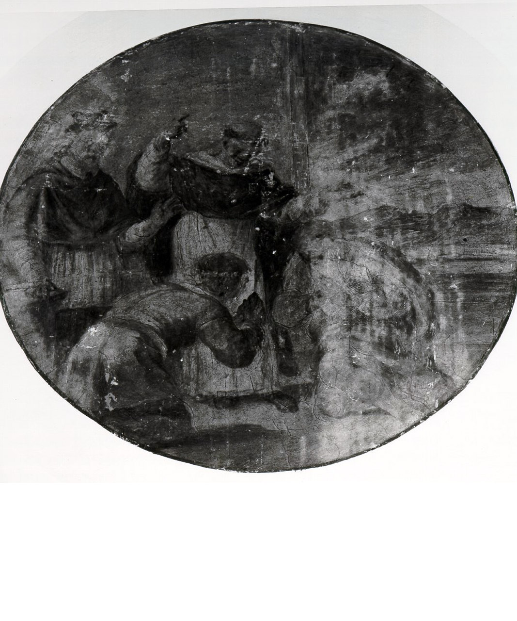 episodio della vita di San Tommaso d'Aquino (dipinto) - ambito napoletano (seconda metà sec. XVI)