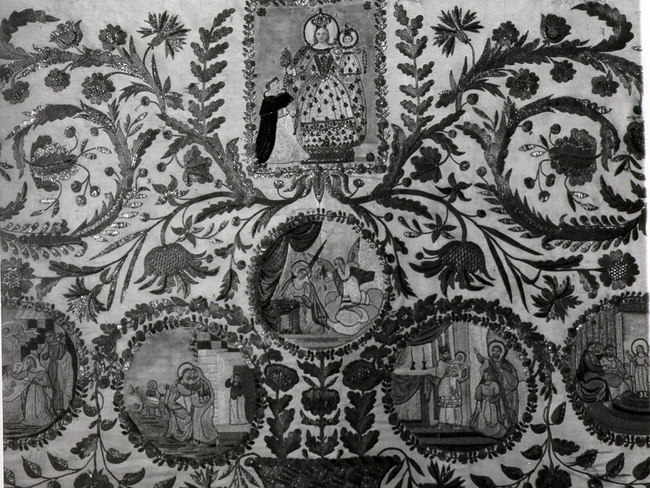 paliotto - manifattura napoletana (prima metà sec. XIX)