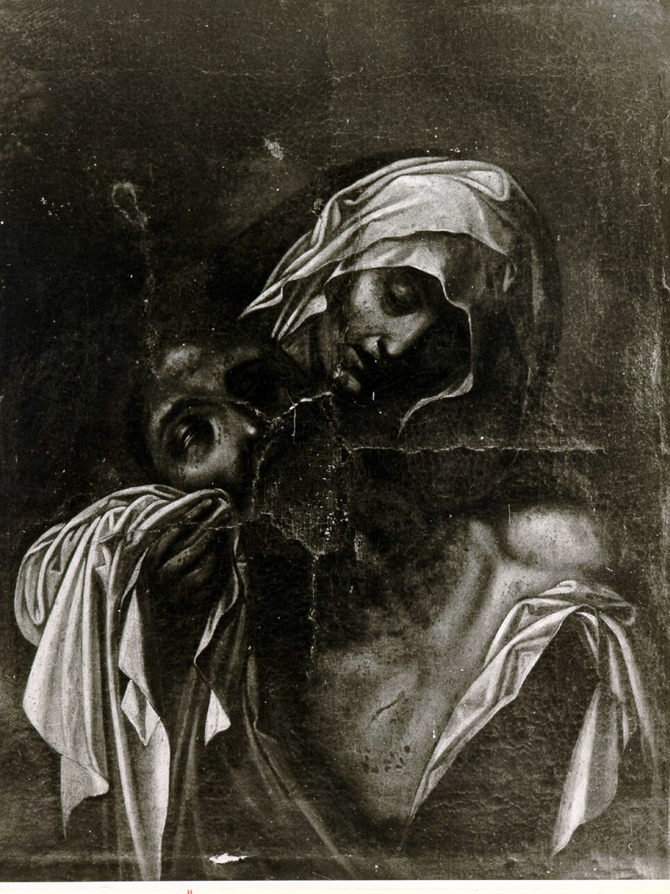 pietà (dipinto) - ambito napoletano (seconda metà sec. XVI)