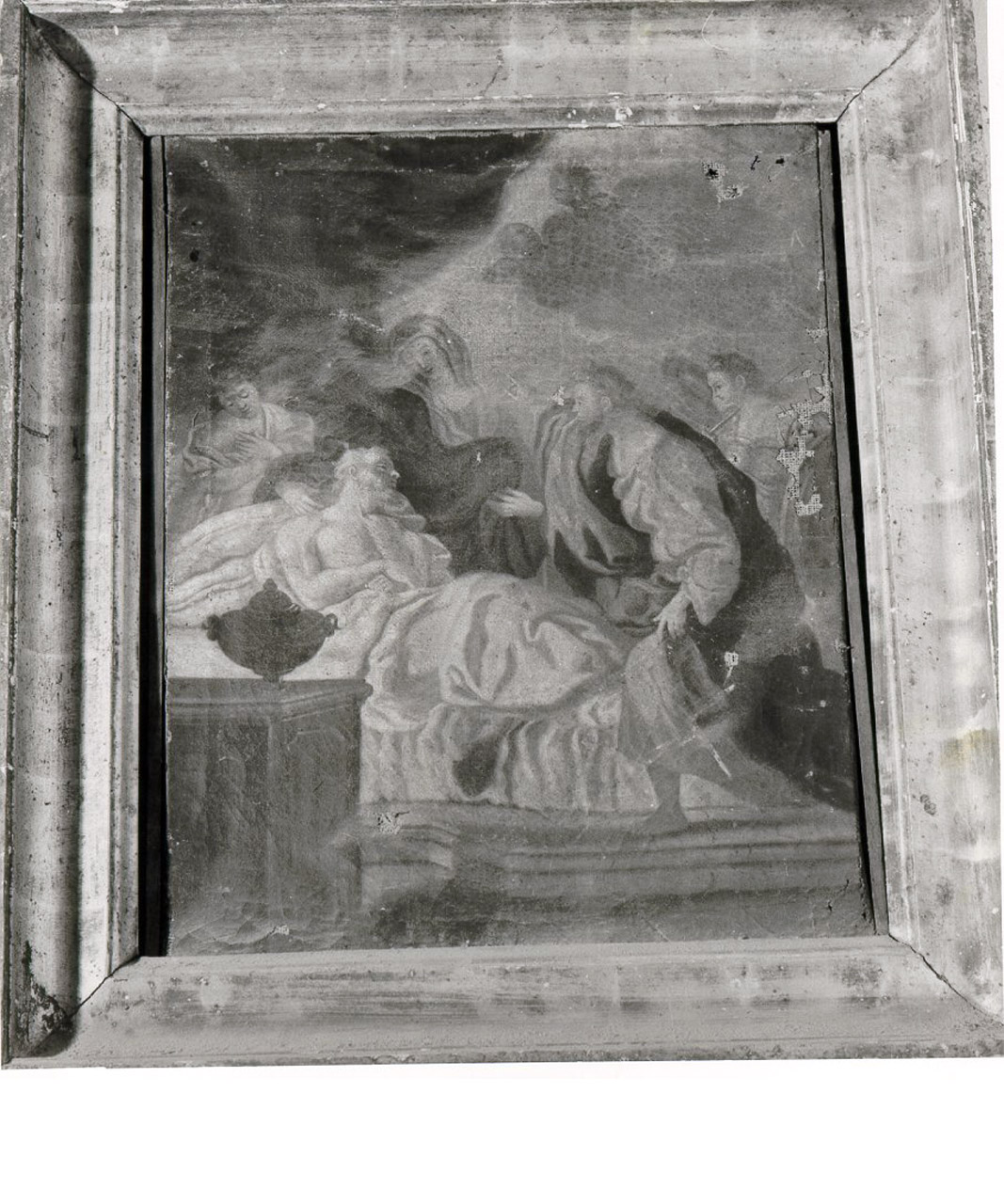 morte di San Gioacchino (dipinto) - ambito napoletano (fine sec. XVIII)