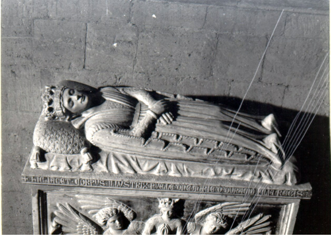 Maria di Durazzo (scultura, elemento d'insieme) - bottega napoletana (seconda metà sec. XIV)