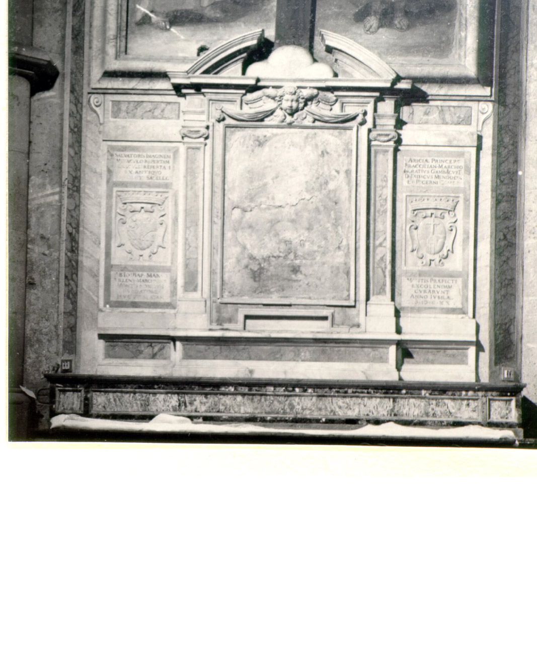 MOSTRA D'ALTARE, ELEMENTO D'INSIEME - BOTTEGA NAPOLETANA (SECONDO QUARTO sec. XVII)