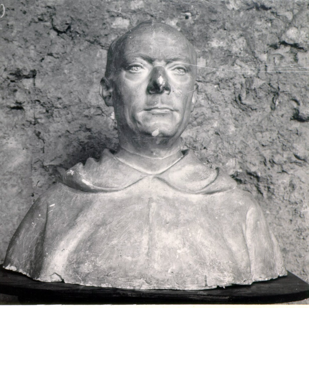 BUSTO RITRATTO DI UN PRELATO (BUSTO) - AMBITO NAPOLETANO (Metà sec. XIX)