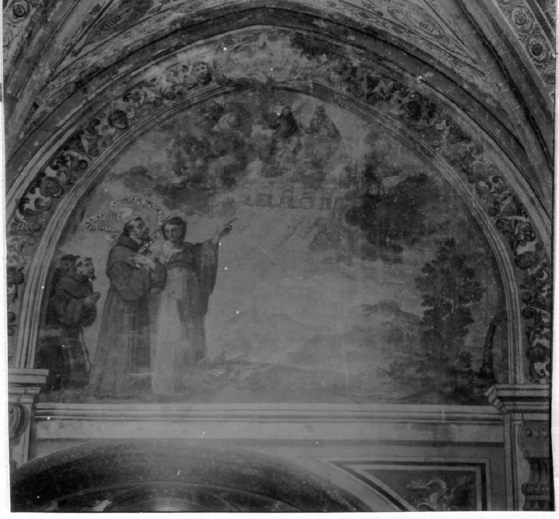 estasi di San Francesco d'Assisi (dipinto) di Corenzio Belisario (prima metà sec. XVII)