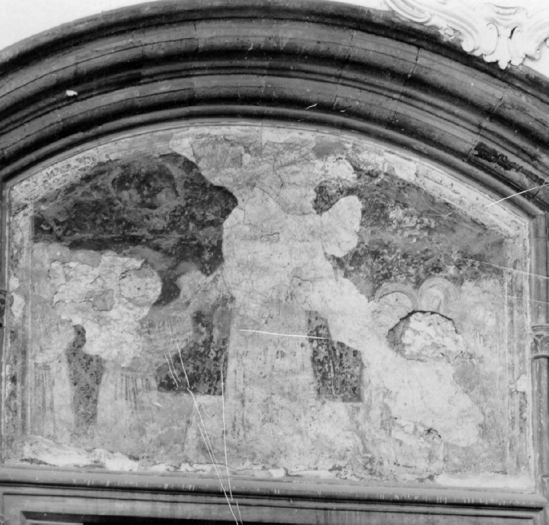 San Francesco d'Assisi presenta la Regola agli ordini francescani (dipinto) - ambito napoletano (seconda metà sec. XIV)