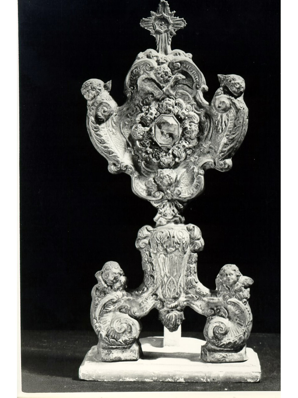 reliquiario - bottega napoletana (metà sec. XVIII)