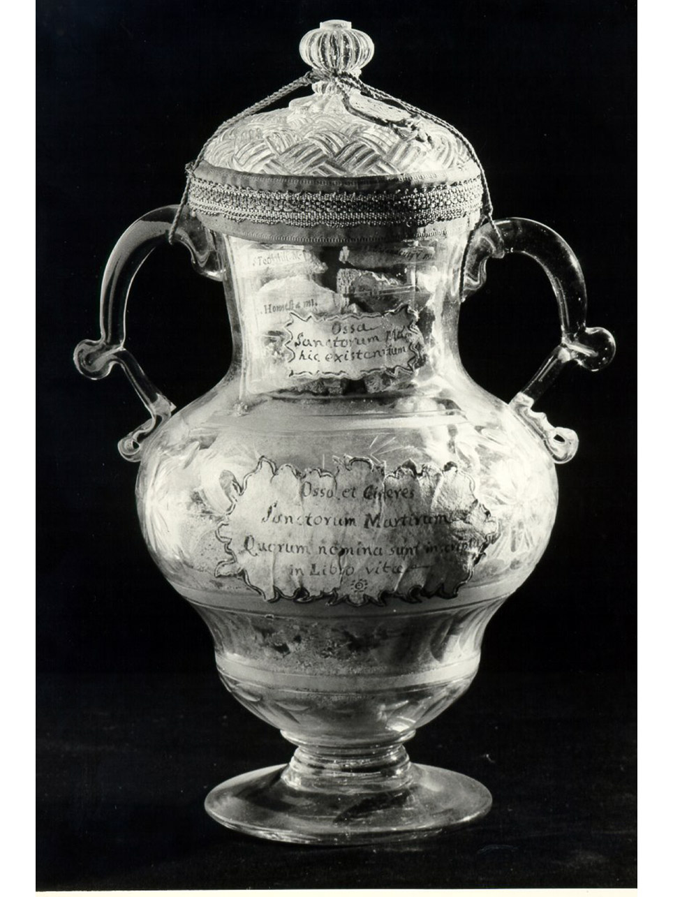 reliquiario - a vaso - bottega napoletana (seconda metà sec. XVII)