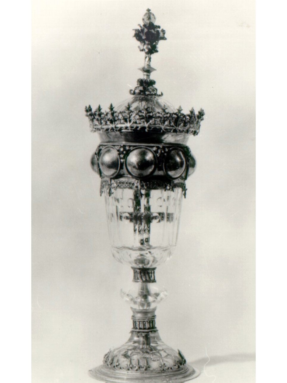 ANGELI REGGIRELIQUIARIO (RELIQUIARIO - A CALICE) - bottega argentiera napoletana (Metà sec. XVII)