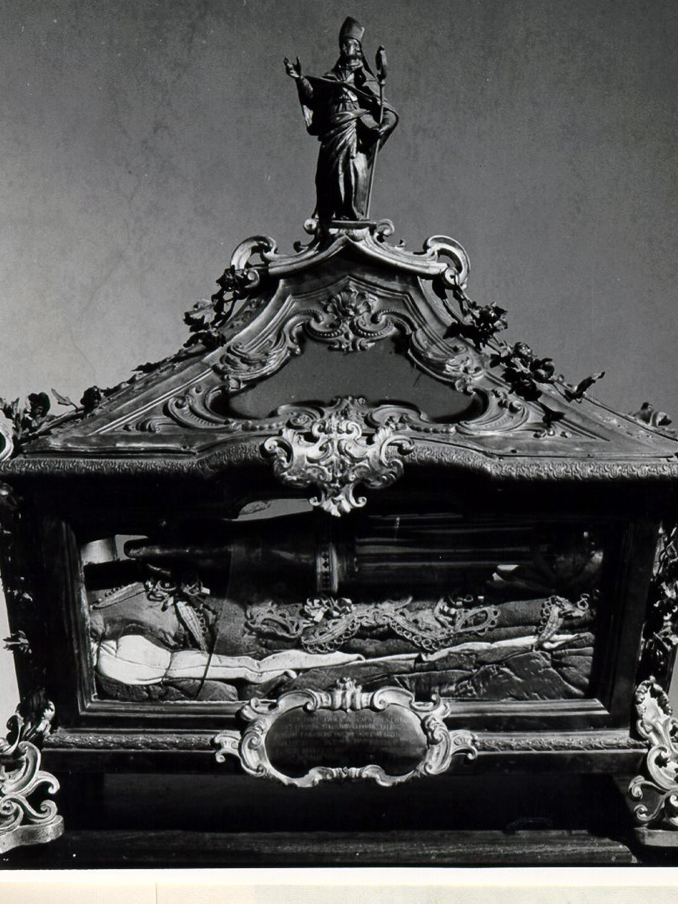 reliquiario - bottega napoletana (metà sec. XVIII)
