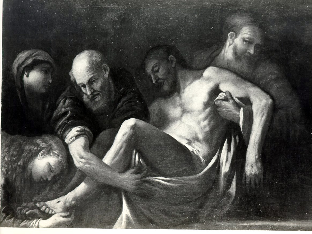 deposizione (dipinto) - ambito napoletano (seconda metà sec. XVII)