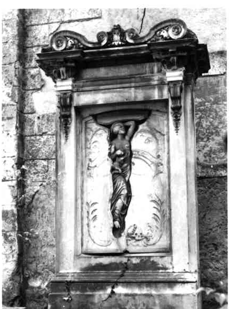 figura allegorica femminile (monumento funebre) di Ricca Pasquale (sec. XIX)