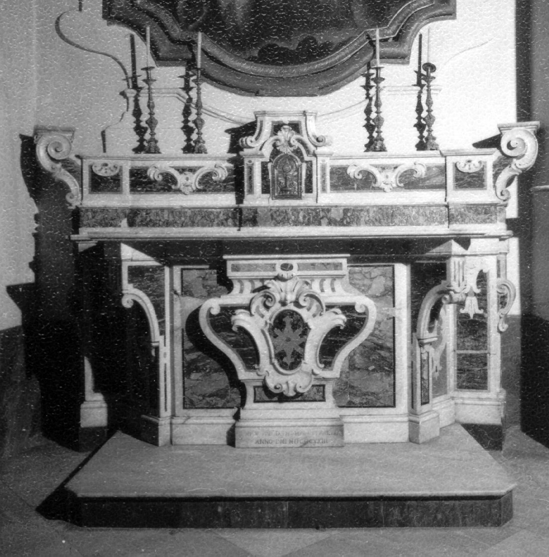 altare - bottega napoletana (sec. XIX)