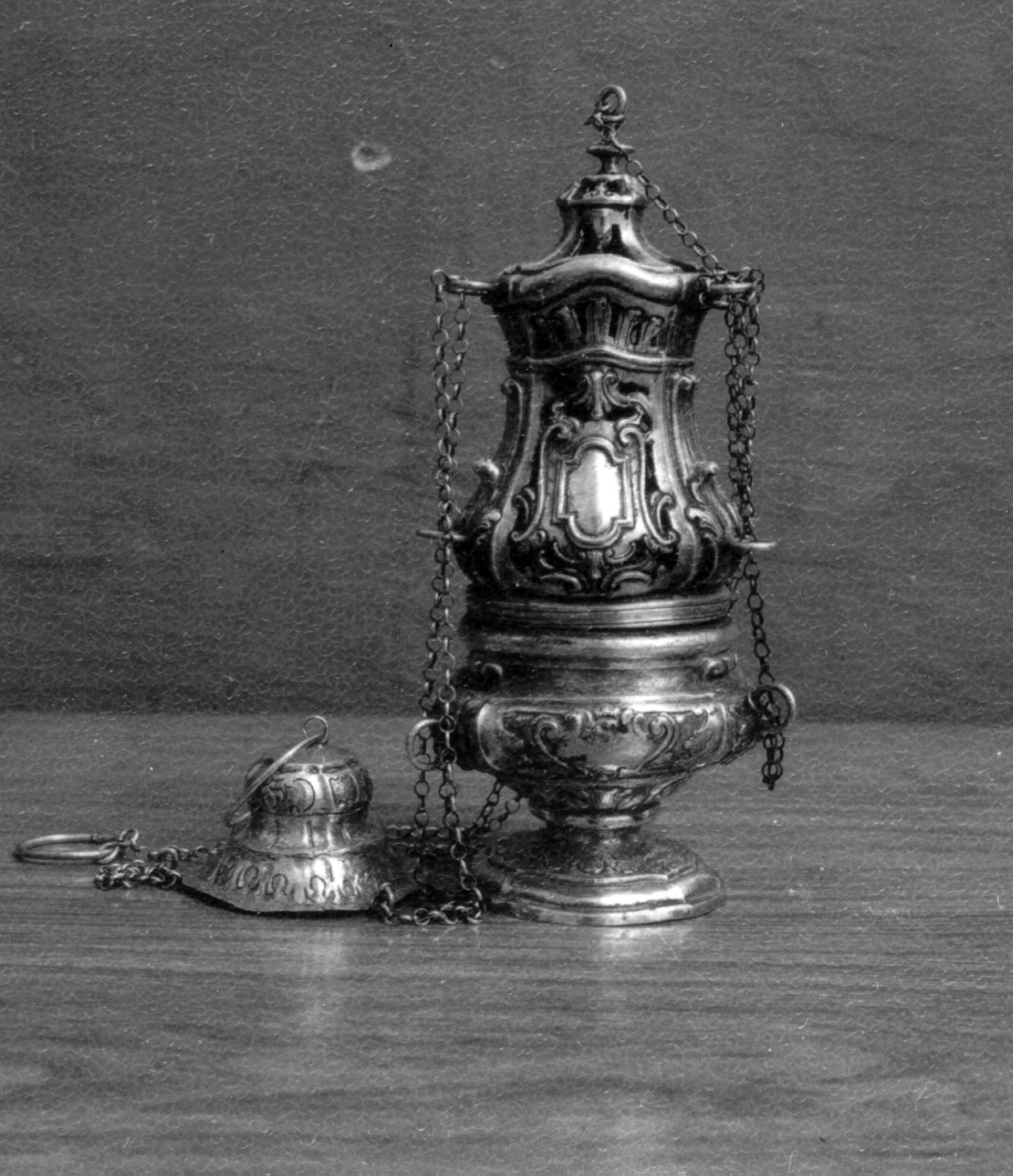 TURIBOLO - A CORPO PIRIFORME - bottega argentiera napoletana