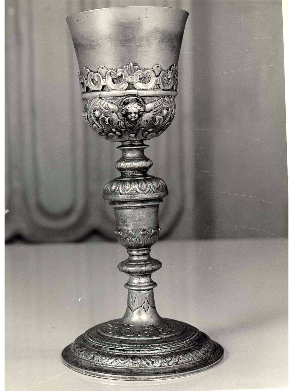 CALICE - bottega argentiera napoletana (Metà sec. XVIII)