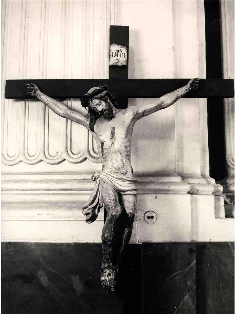 CROCIFISSO - manifattura napoletana (Metà sec. XIX)