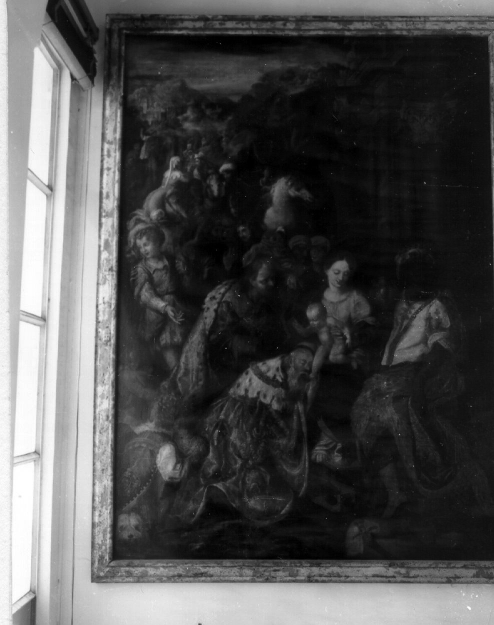 ADORAZIONE DEI MAGI (DIPINTO) (TERZO QUARTO Sec. XVI)