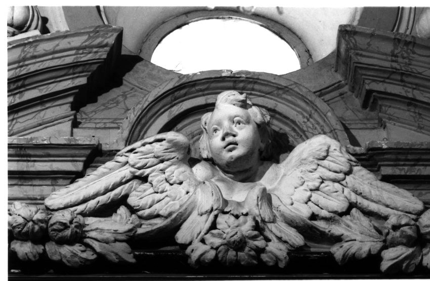putti alati (decorazione plastica, complesso decorativo) di Vaccaro Domenico Antonio (cerchia) (metà sec. XVIII)