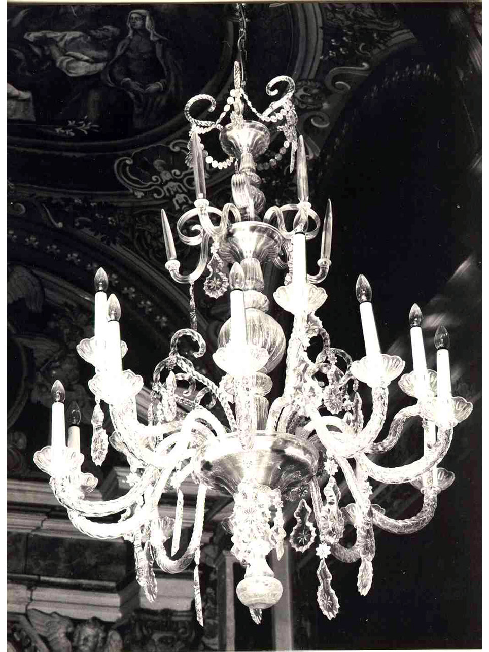 LAMPADARIO - MANIFATTURA NAPOLETANA (INIZIO sec. XX)