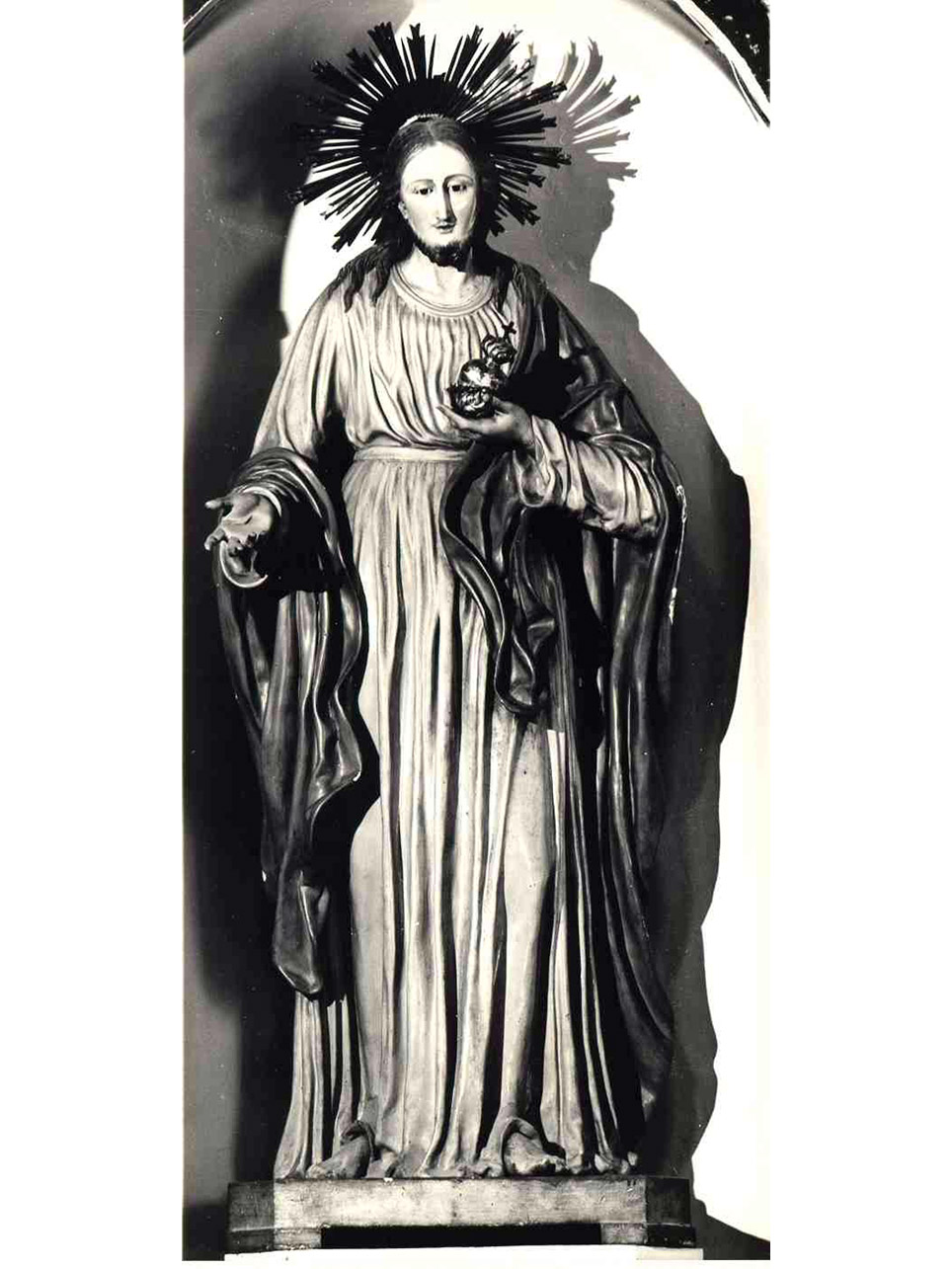 SACRO CUORE DI GESU' (SCULTURA) - AMBITO NAPOLETANO (FINE sec. XIX)