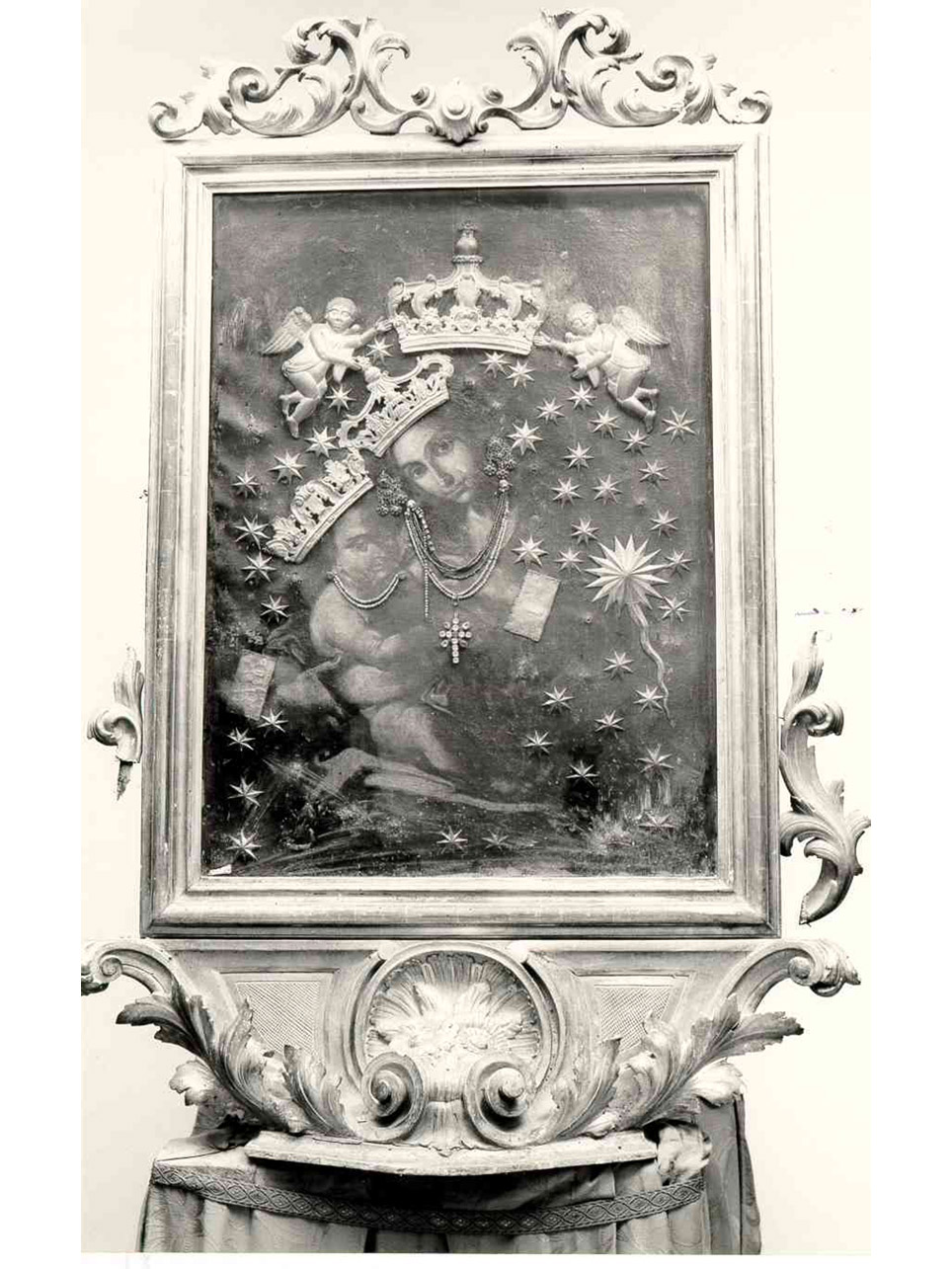 CORNICE - manifattura napoletana (Seconda metà sec. XIX)