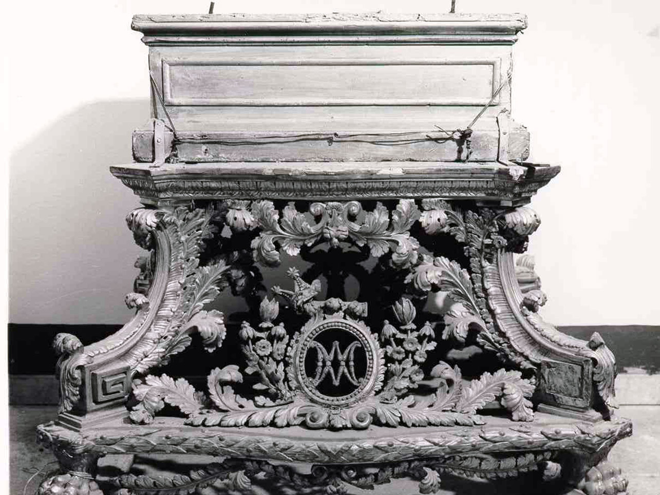 BASE PROCESSIONALE - manifattura napoletana (Metà sec. XIX)