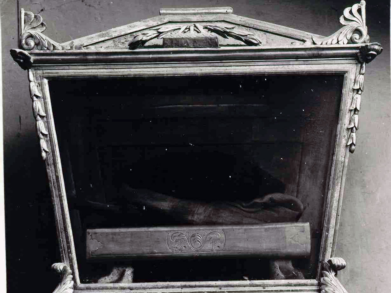 RELIQUIARIO - A TECA, SERIE - manifattura napoletana (Prima metà sec. XIX)