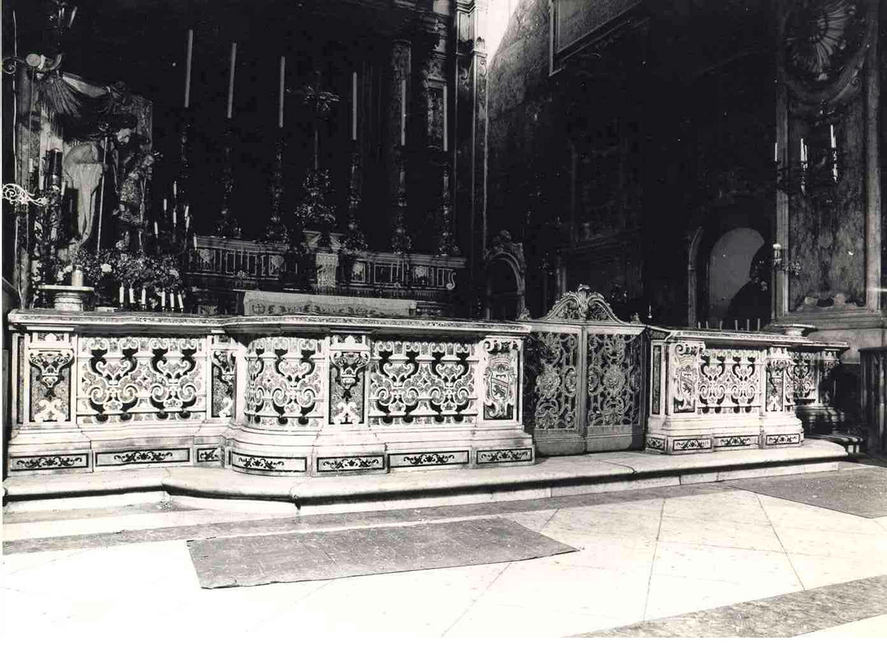 balaustrata di Lazzari Dionisio (bottega) (sec. XVII)