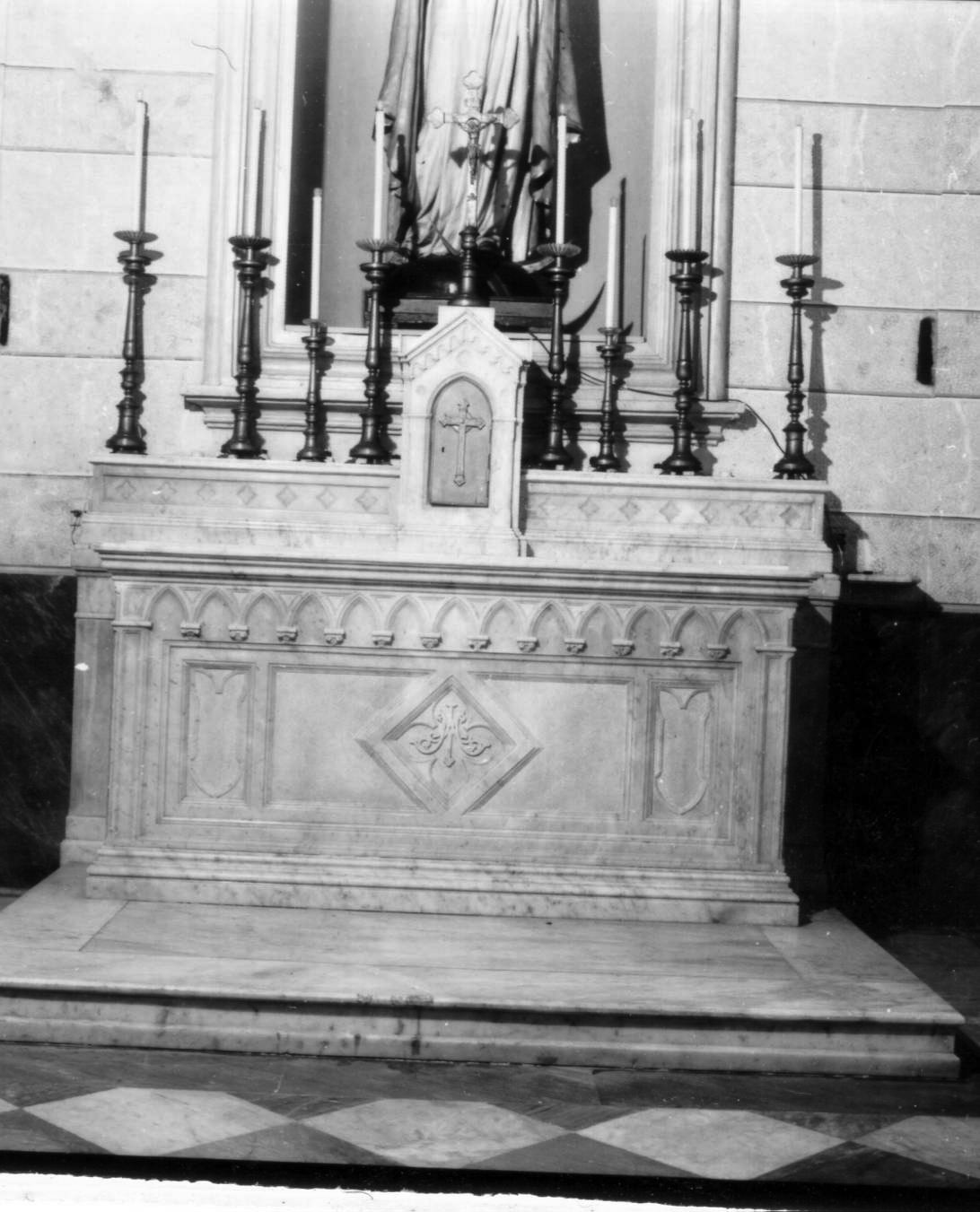 altare - bottega napoletana (primo quarto sec. XX)