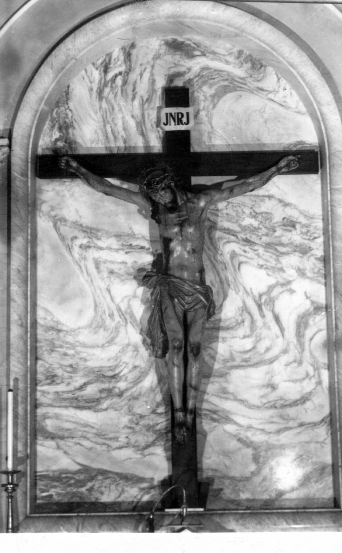 crocifisso - ambito napoletano (metà sec. XVIII)