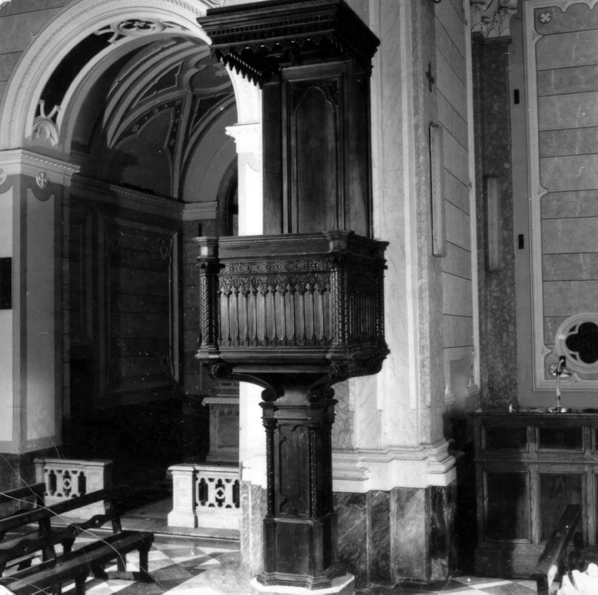 pulpito - bottega napoletana (primo quarto sec. XX)