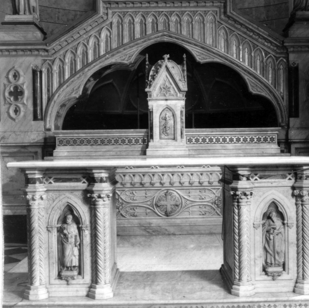 San Pietro Apostolo (statuetta, elemento d'insieme) - bottega napoletana (primo quarto sec. XX)