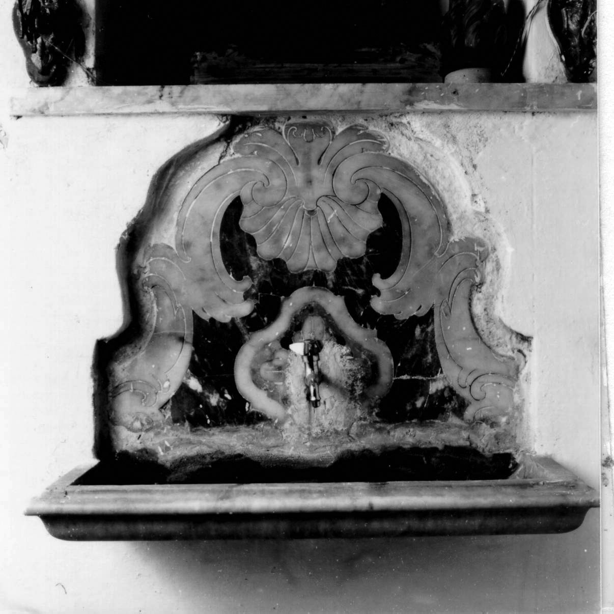 lavabo - bottega napoletana (inizio sec. XIX)