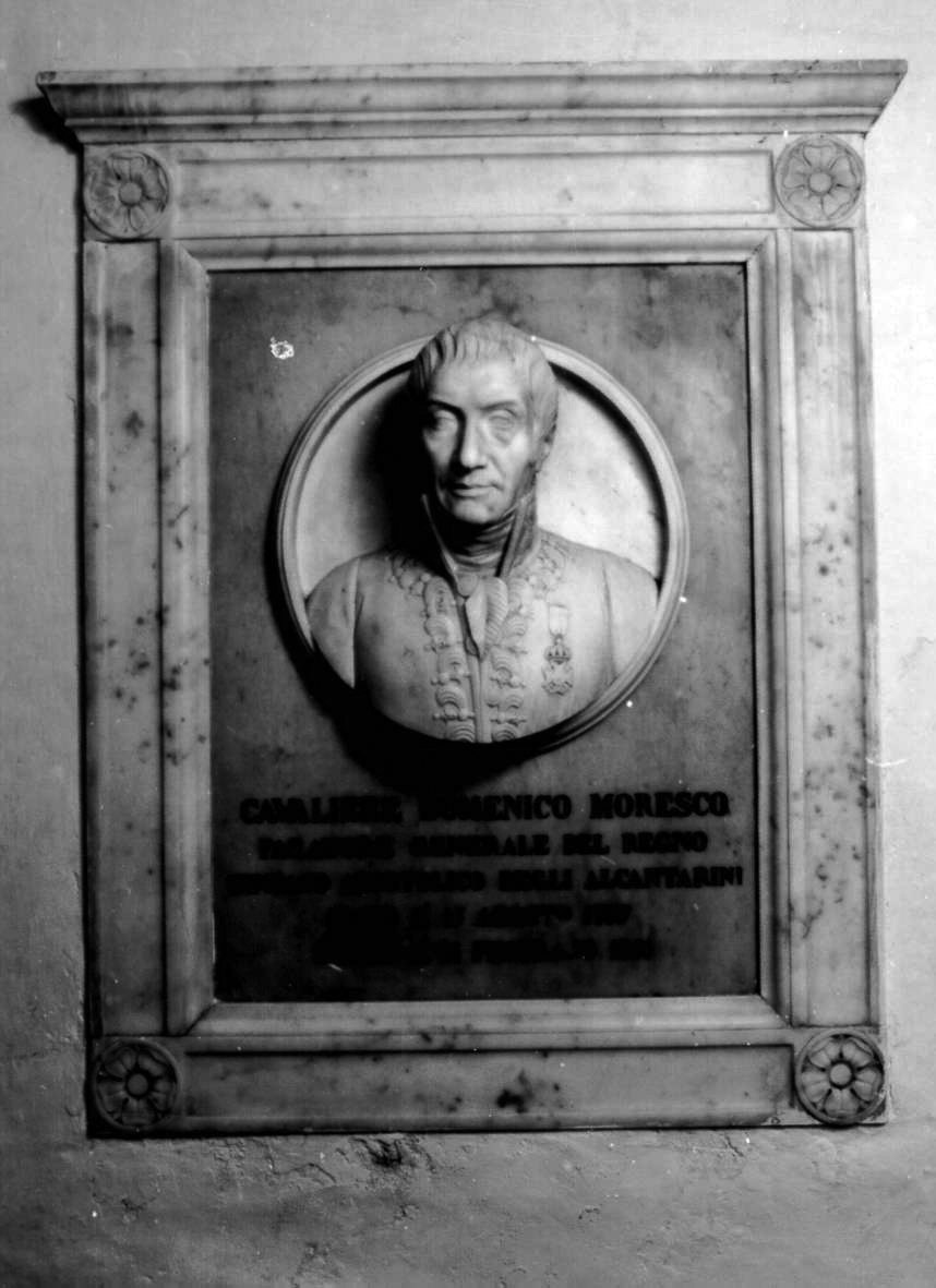 Domenico Moresco (rilievo, elemento d'insieme) - ambito napoletano (sec. XIX)