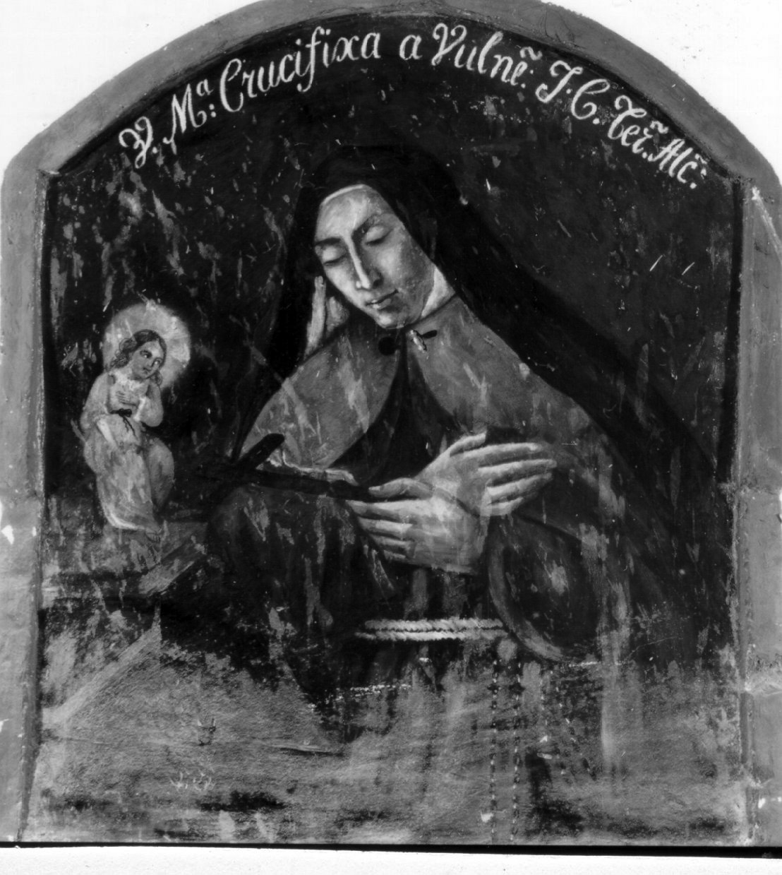 Santa Teresa d'Alcantara (dipinto, elemento d'insieme) - ambito napoletano (seconda metà sec. XIX)