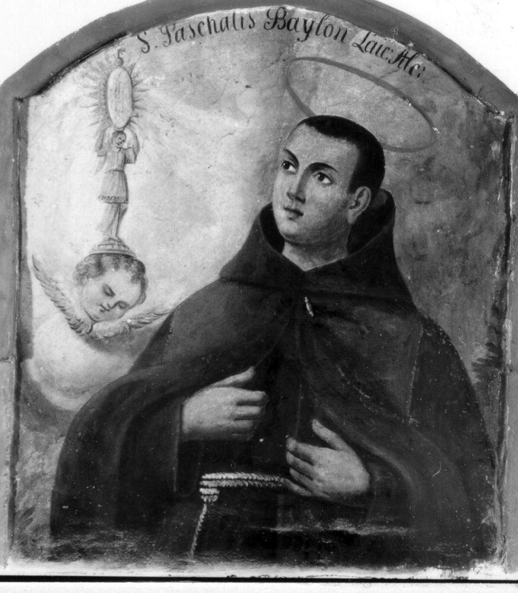 San Pasquale Baylon (dipinto) - ambito napoletano (seconda metà sec. XIX)
