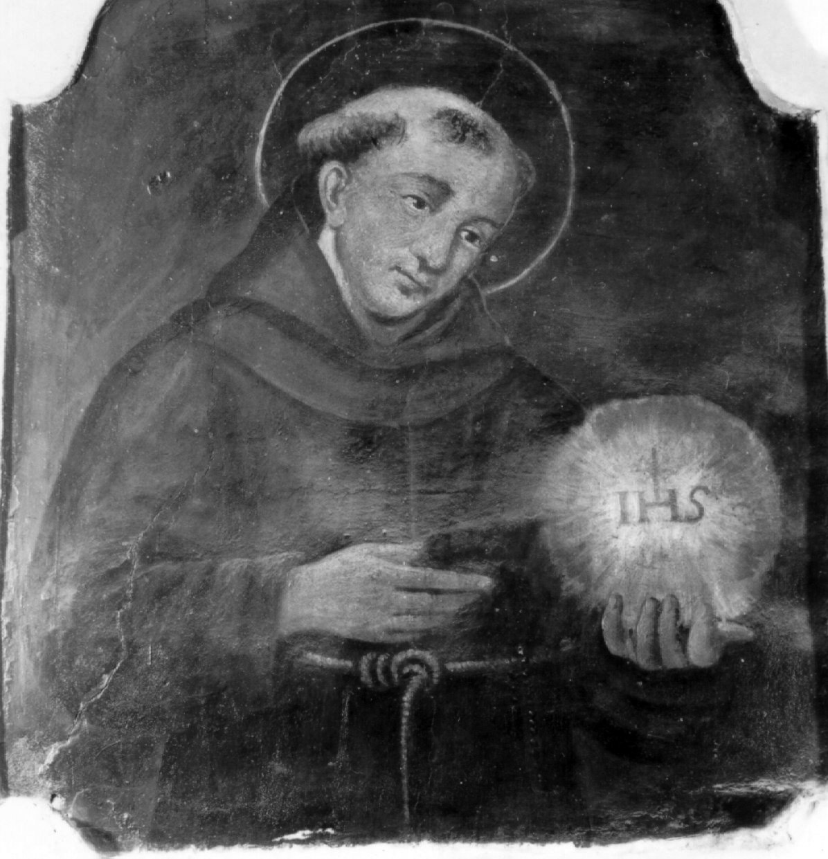 San Bernardino da Siena (dipinto) - ambito napoletano (metà sec. XIX)