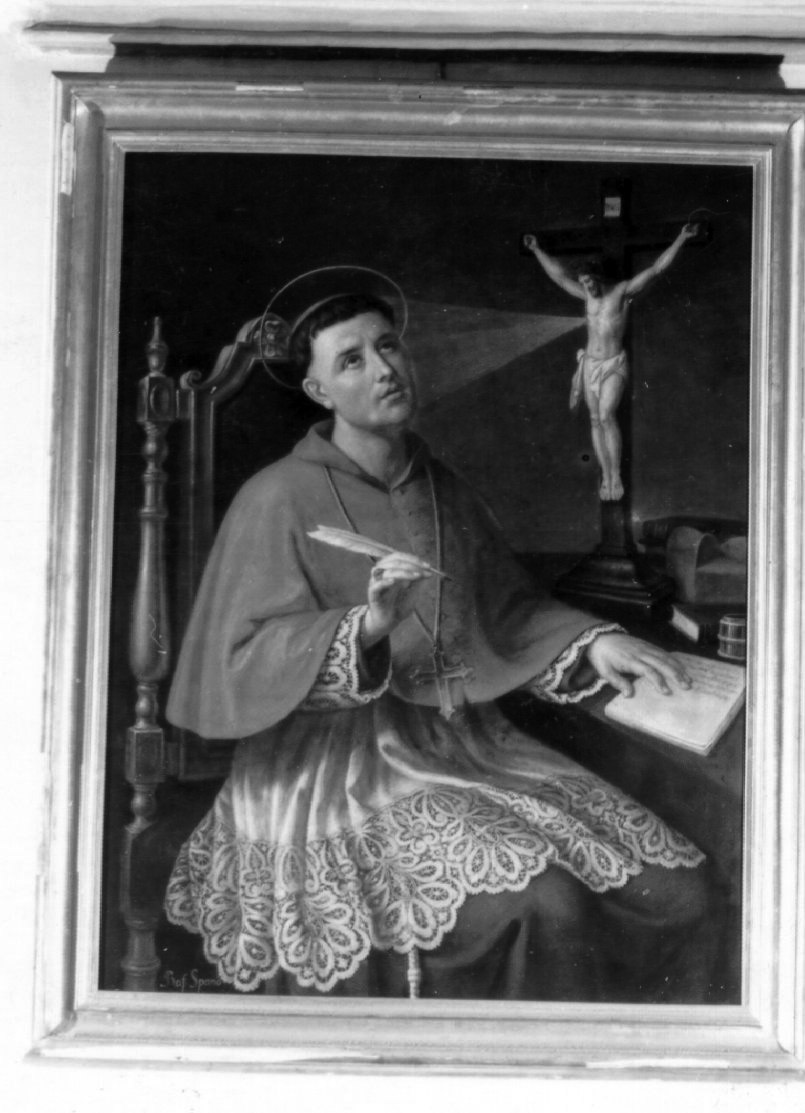 San Bonaventura (dipinto) di Rusch F (metà sec. XIX)