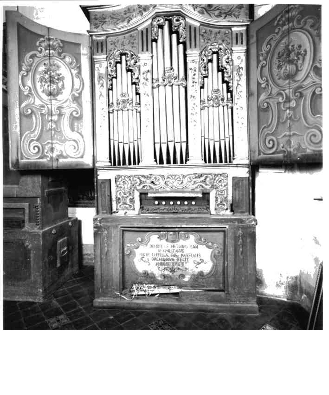 cassa d'organo di Rossi Domenico Antonio (sec. XVIII)