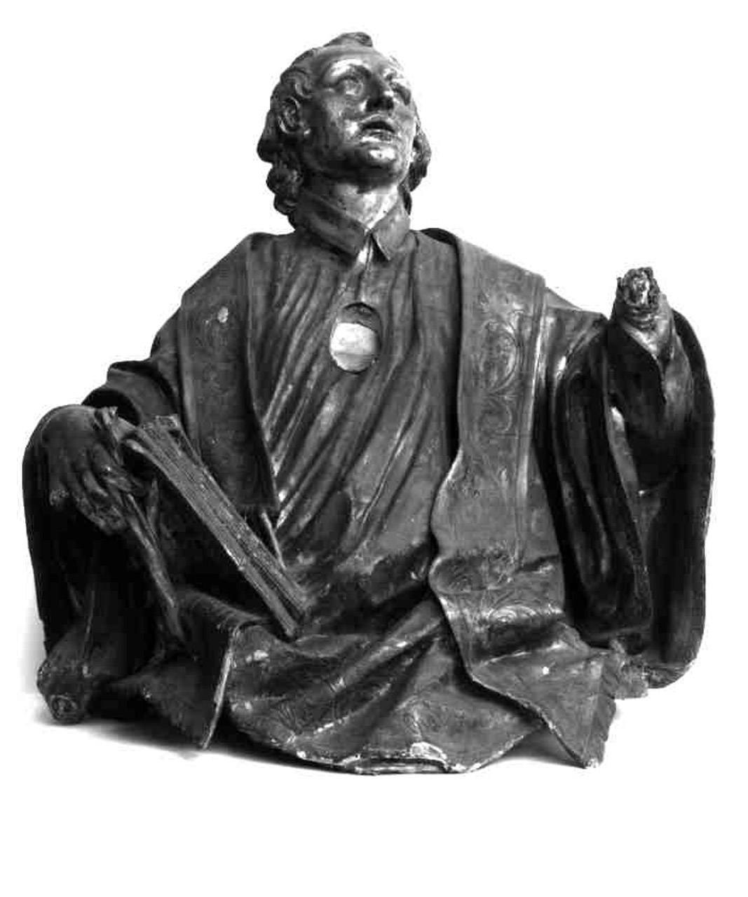 SAN STANISLAO KOSTKA (RELIQUIARIO - A BUSTO) - AMBITO NAPOLETANO (Seconda metà sec. XVIII)