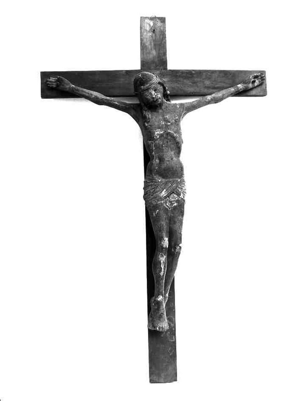 crocifisso - bottega fiamminga (fine sec. XV)