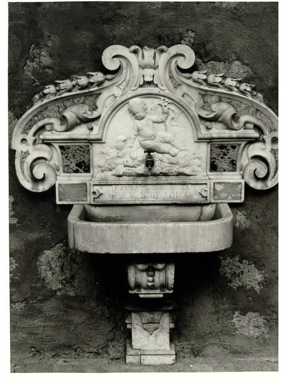 FONTANA A MURO - AMBITO NAPOLETANO (Seconda metà Sec. XVI)