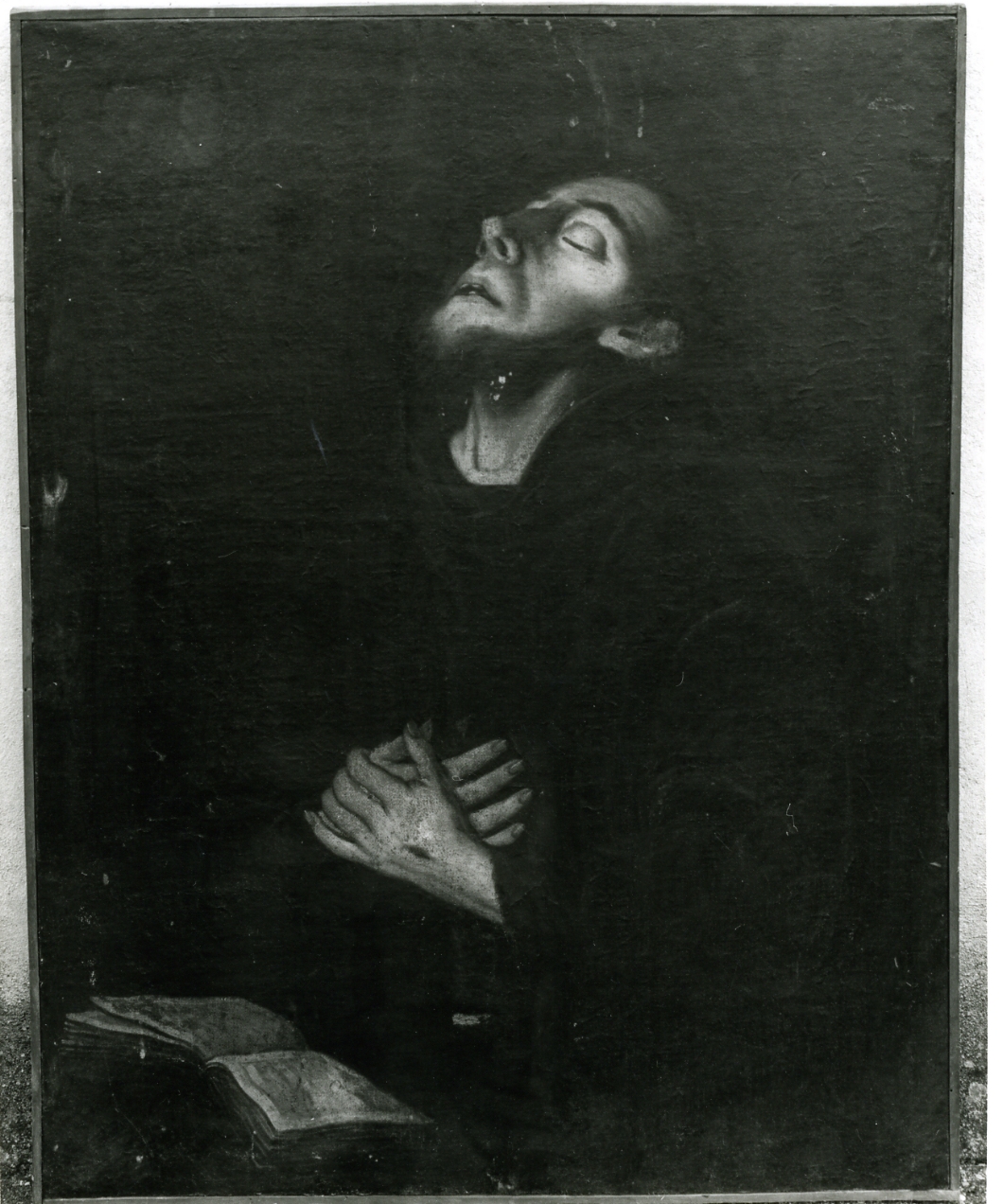 estasi di San Francesco d'Assisi (dipinto) - ambito napoletano (seconda metà sec. XVII)