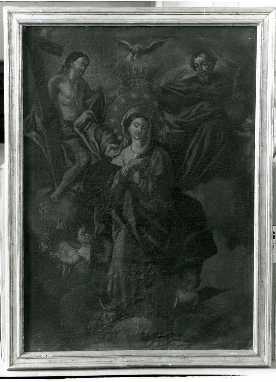 Trinità con la Madonna (dipinto) - ambito napoletano (seconda metà sec. XVIII)