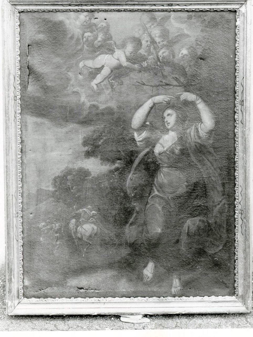 martirio di Sant'Agata (dipinto) - ambito napoletano (metà sec. XVI)