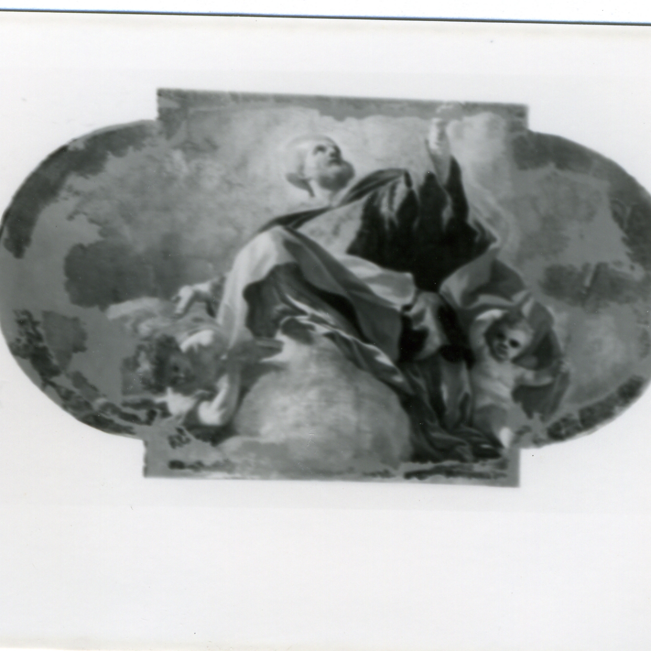 San Nicola di Bari in gloria (dipinto) di De Mura Francesco (secondo quarto sec. XVIII)